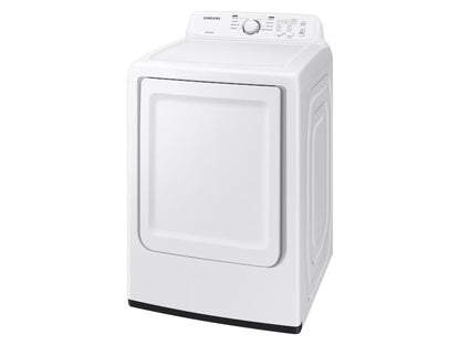 Samsung 7.2-cu ft Reversible Side Swing Door Gas Dryer (White) - DVG41A3000W-KT