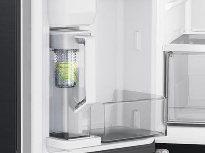 Samsung - RF29A9071SG - 29 cu. ft. Smart 4-Door Flex™ refrigerator featuring Family HubTM with Beverage Center and Dual Ice Maker with Ice Bites in Black Stainless Steel refrigerator featuring Family HubTM wit - RF29A9071SG-KT