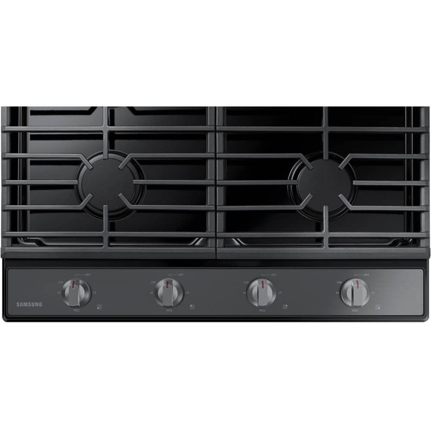 SAMSUNG 30" Gas Cooktop in Black Stainless Steel - NA30R5310FG-KT