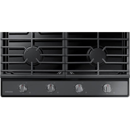 SAMSUNG 30" Gas Cooktop in Black Stainless Steel - NA30R5310FG-KT
