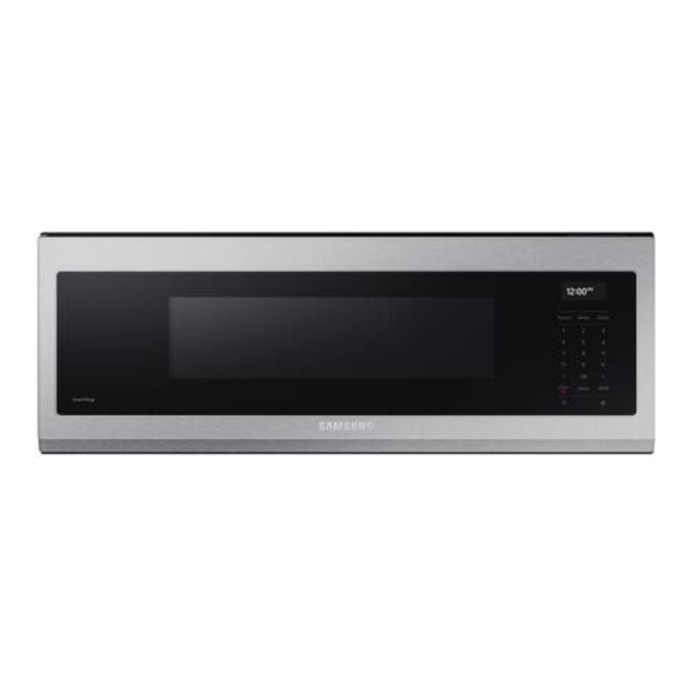Samsung 30" 1.1 Cu. Ft. Smart Over-the-Range Microwave with Wi-Fi, Voice Control, and Superior Hood Performance in Stainless Steel - ME11A7710DS-KT