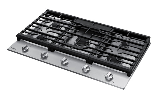 SAMSUNG 36" Gas Cooktop in Stainless Steel - NA36R5310FS-KT