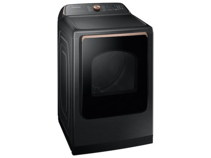 SAMSUNG 7.4 CF SMART ELECTRIC DRYER W STEAM SANITIZE+ AND SENSOR DRY - DVE55A7700V-KT