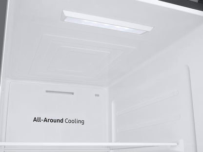 SAMSUNG  28 cu. ft. Smart Side-by-Side Refrigerator in Black Stainless Steel - RS28A500ASG-KT