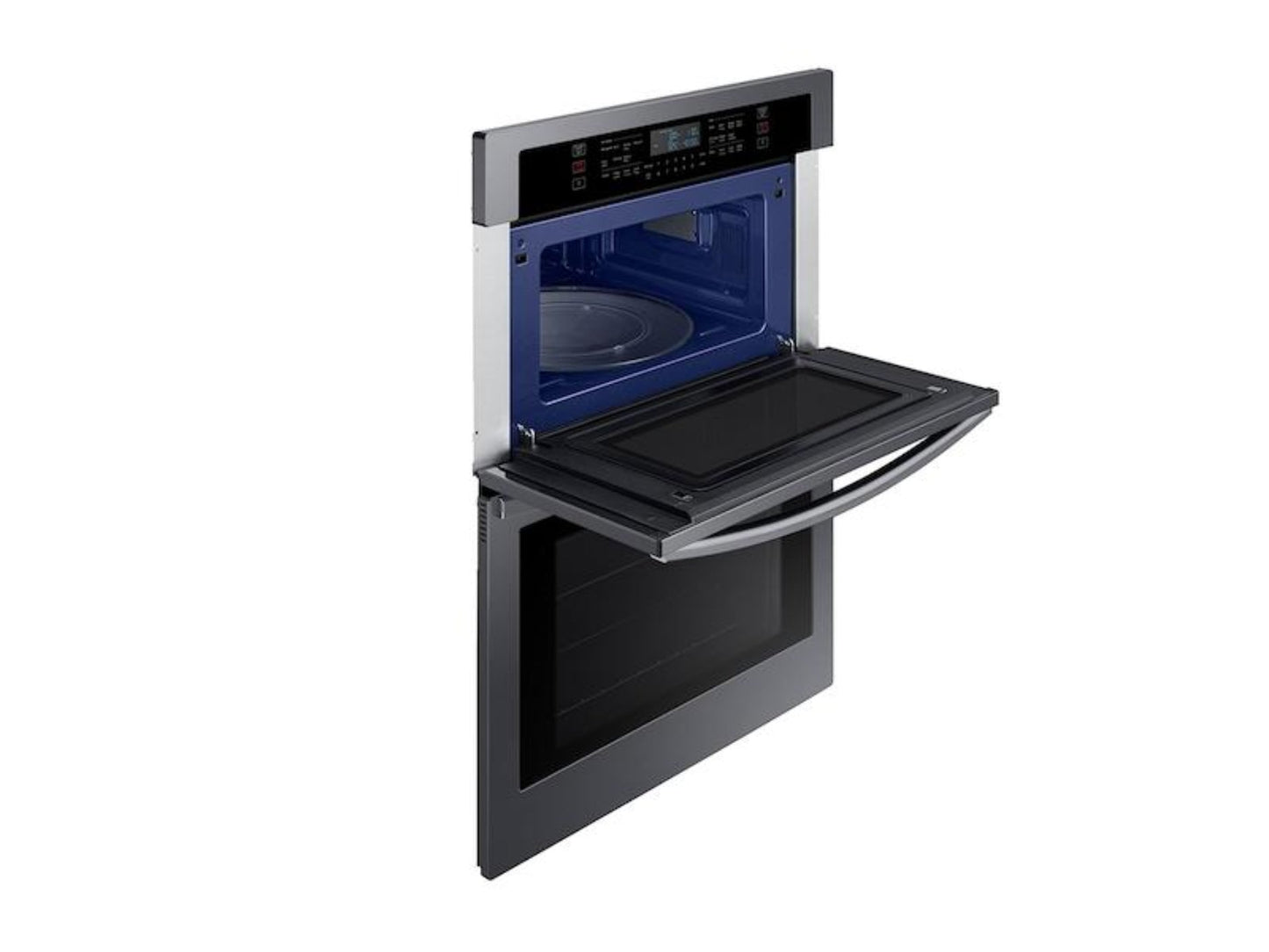 SAMSUNG  30" Smart Microwave Combination Wall Oven in Black Stainless Steel - NQ70T5511DG-KT