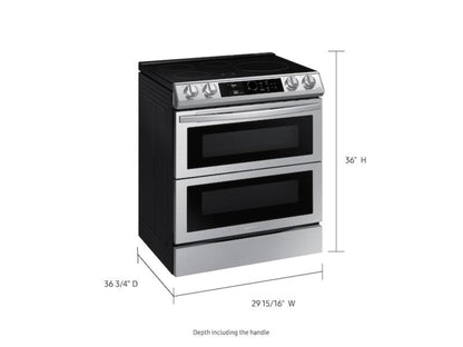 Samsung - NE63T8951SS - 6.3 cf induction slide-in w/ Flex Duo™, Smart Dial & Air Fry - NE63T8951SS - 6.3 cf induction slide-in w/ Flex Duo™, Smart Dial & Air Fry - NE63T8951SS-KT