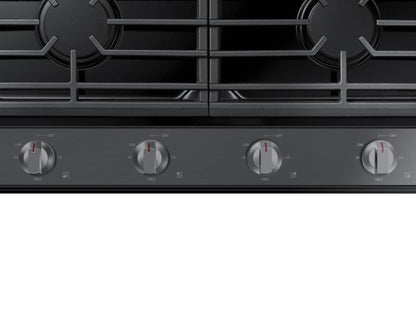 SAMSUNG 30" Gas Cooktop in Black Stainless Steel - NA30R5310FG-KT
