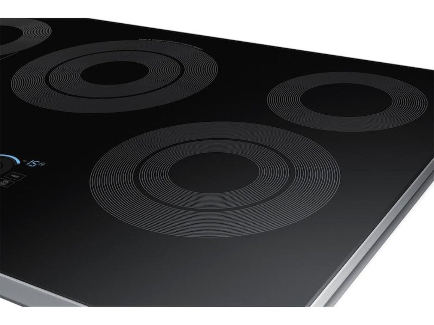 SAMSUNG&nbsp; 30" Smart Electric Cooktop with Sync Elements in Stainless Steel - NZ30K7570RS-KT