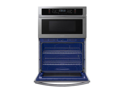 SAMSUNG NQ70T5511DS 30" Smart Microwave Combination Wall Oven in Stainless Steel - NQ70T5511DS-KT