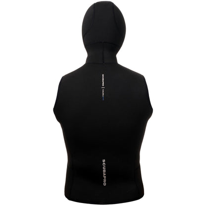 ScubaPro Everflex Yulex Dive Hooded Vest 5/3mm Men's Vest for SCUBA Diving - VEST69 01-XS