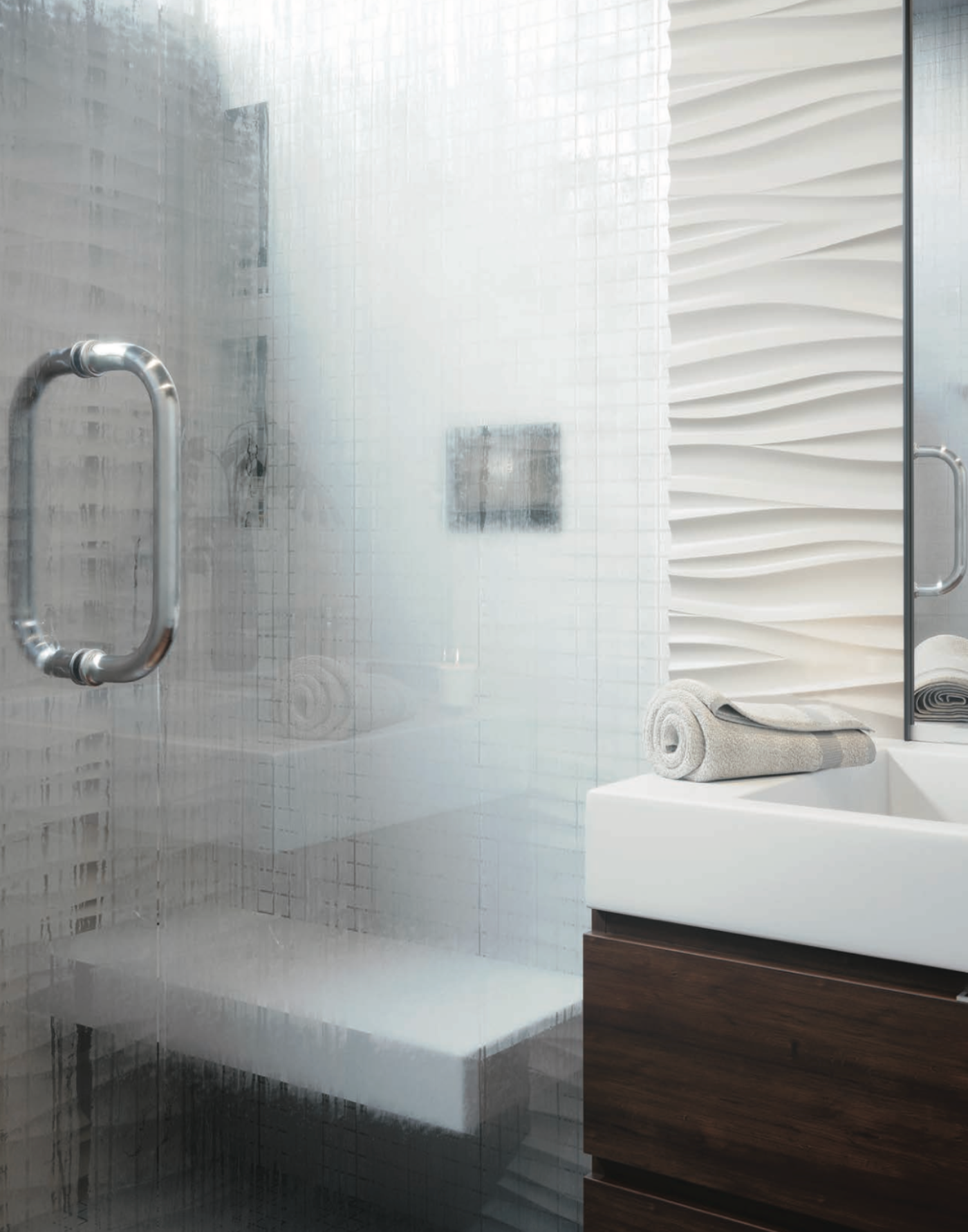 ThermaSol Steam Shower Kit - SignaTouch Control Kit - STCM-SVSQ-AB
