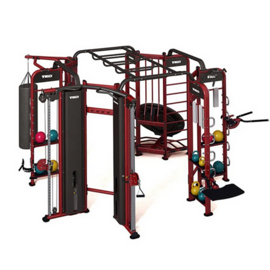 TKO Strength Stretch / Box / Rebounder / Cable Station