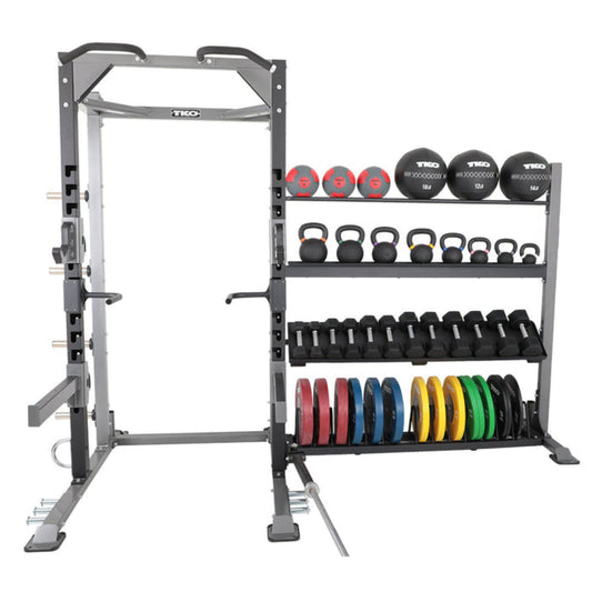 TKO Strength Half Rack With Storage Bundle - 921HR-STRG