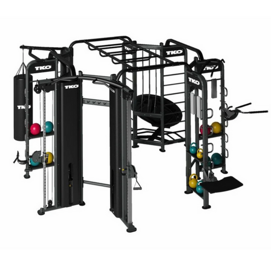 TKO Strength Stretch / Box / Rebounder / Cable Station