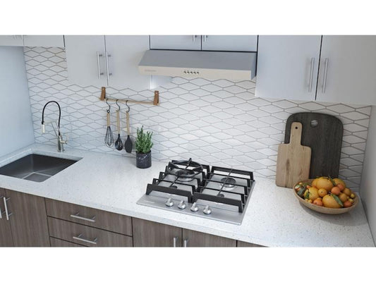 SAMSUNG 24" Gas Cooktop in Stainless Steel - NA24T4230FS-KT