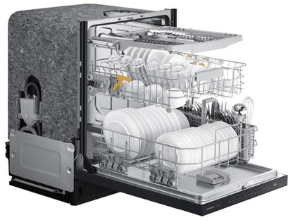 SAMSUNG AutoRelease Smart 46dBA Dishwasher with StormWash(TM) in Matte Black Steel - DW80CG5450MT-KT