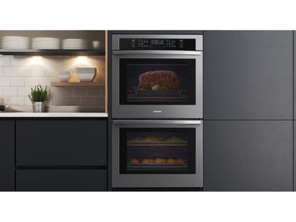 SAMSUNG 30" Smart Double Wall Oven in Stainless Steel - NV51T5511DS-KT