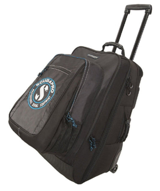 Scubapro Dive N' Roll Lightweight Travel Roller Dive Bag - BAG404 BLK