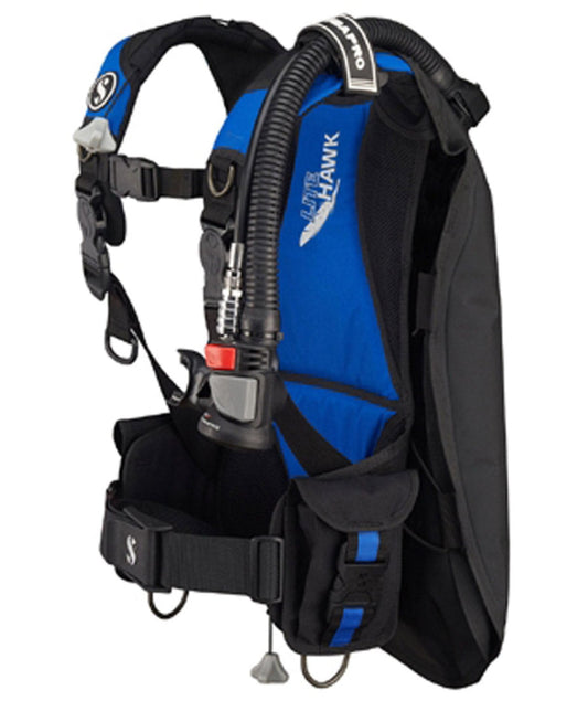 Scubapro Litehawk with AIR2 V GEN Lightweight Scuba Diving BC/BCD Buoyancy Compensator - BCD251 01-XS/S