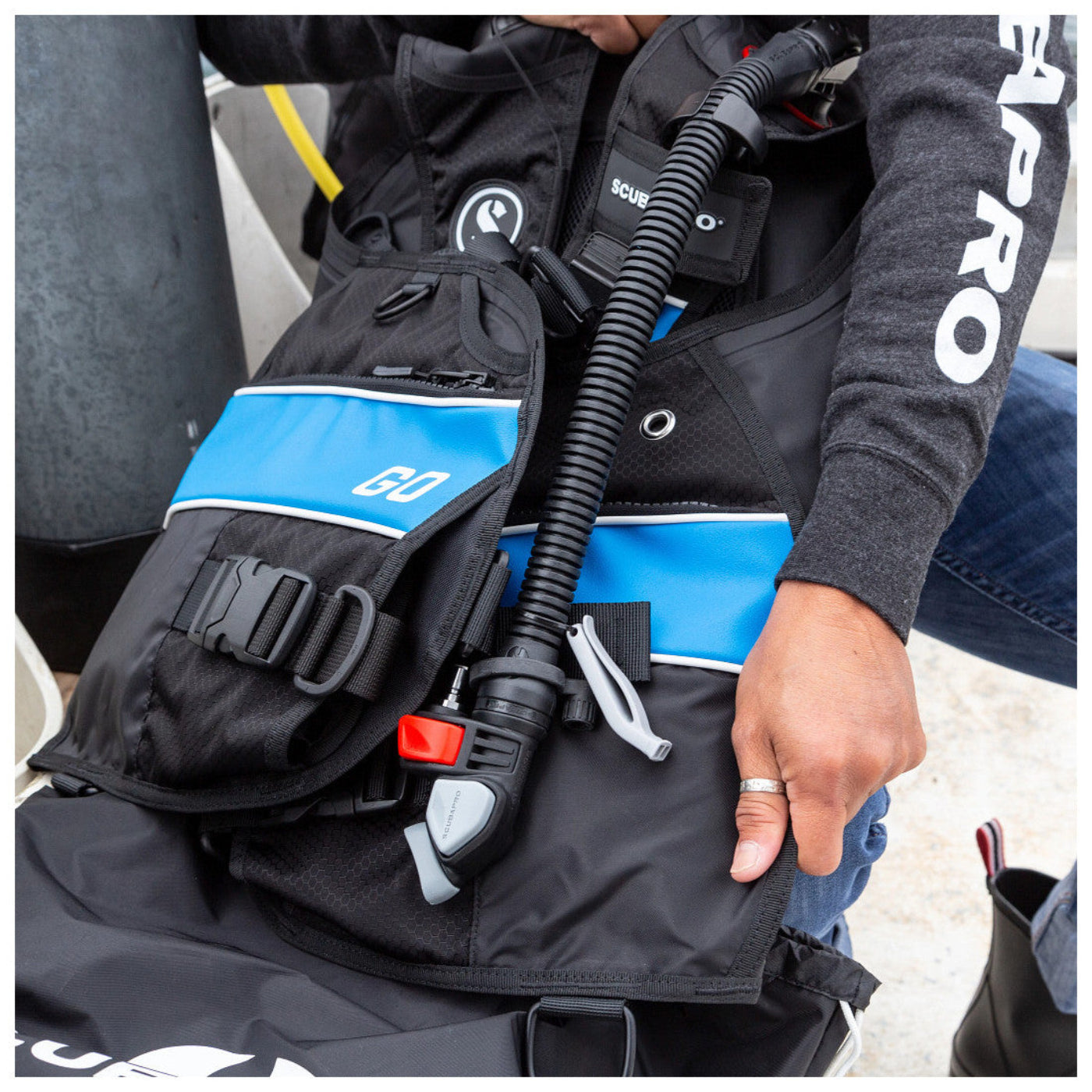 ScubaPro Go BCD, Quick Cinch BPI Scuba Diving Buoyancy Compensators BCD - BCD383 01-XS