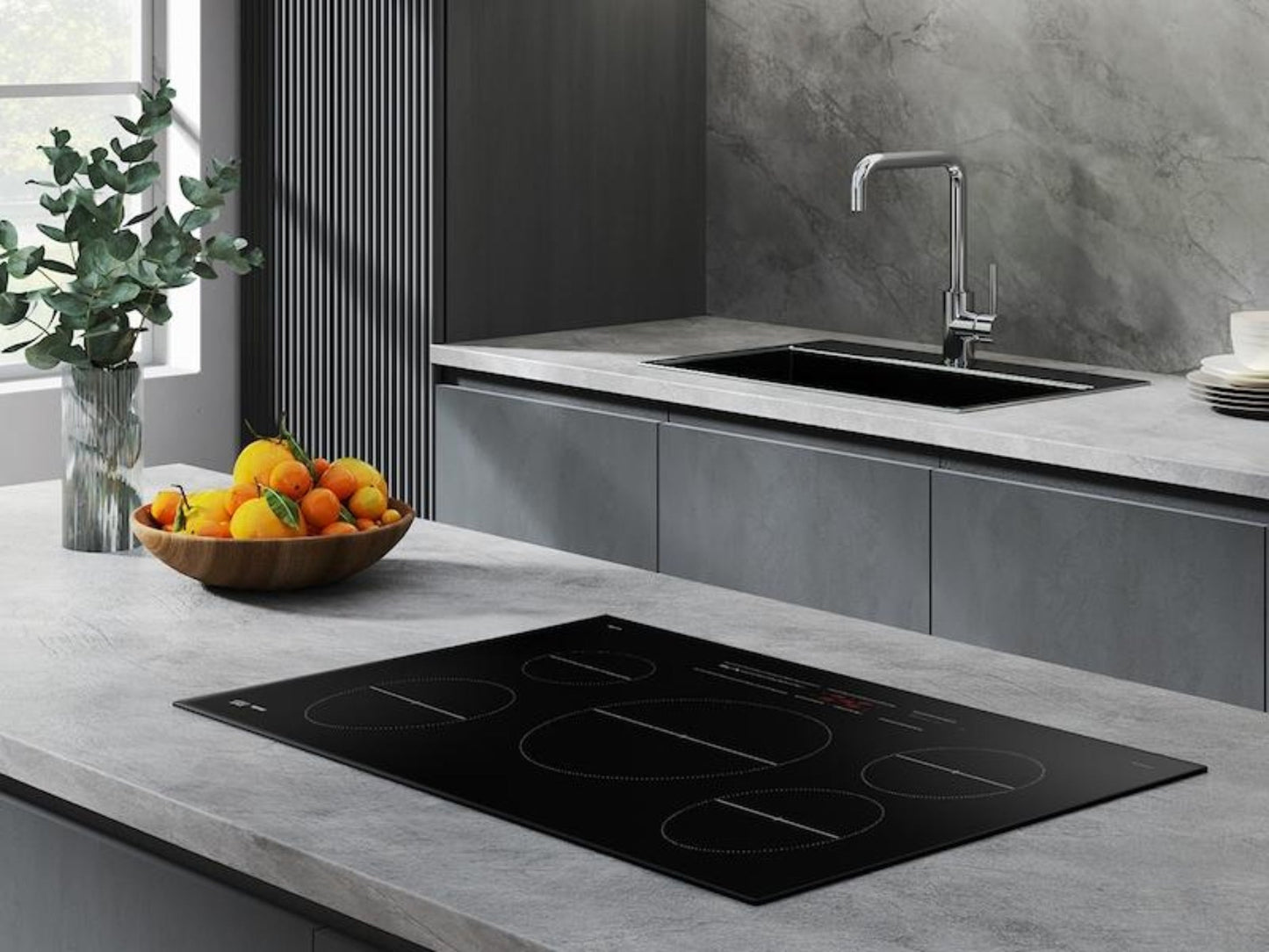 SAMSUNG NZ36C3060UK 36" Smart Induction Cooktop with Wi-Fi in Black - NZ36C3060UK-KT