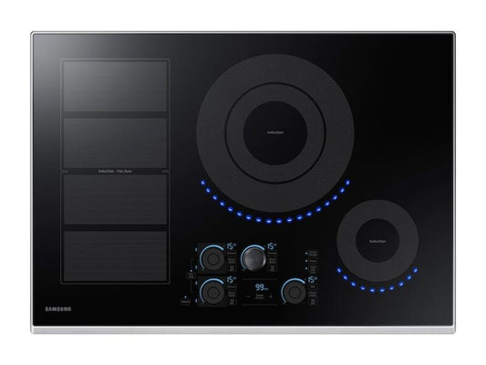 SAMSUNG 30" Smart Induction Cooktop in Stainless Steel - NZ30K7880US-KT