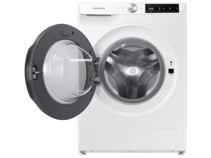 SAMSUNG 2.5 cu. ft. Compact Front Load Washer with AI Smart Dial and Super Speed Wash in White - WW25B6900AW-KT
