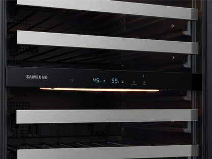 SAMSUNG 51-Bottle Capacity Wine Cooler in Stainless Steel - RW51TS338SR-KT