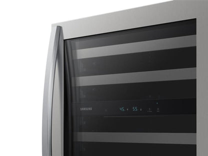 SAMSUNG 51-Bottle Capacity Wine Cooler in Stainless Steel - RW51TS338SR-KT