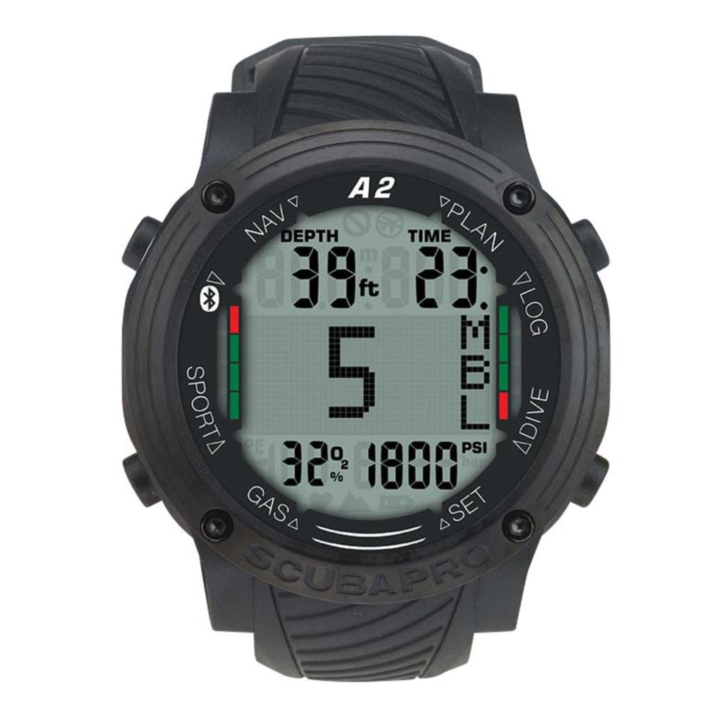Scubapro Aladin A2 Wrist Scuba Diving Computer - COM312 BLK