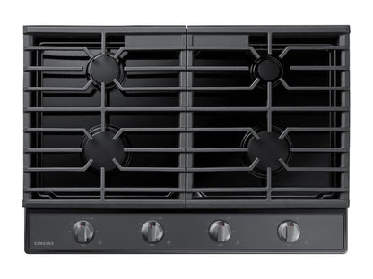 SAMSUNG 30" Gas Cooktop in Black Stainless Steel - NA30R5310FG-KT