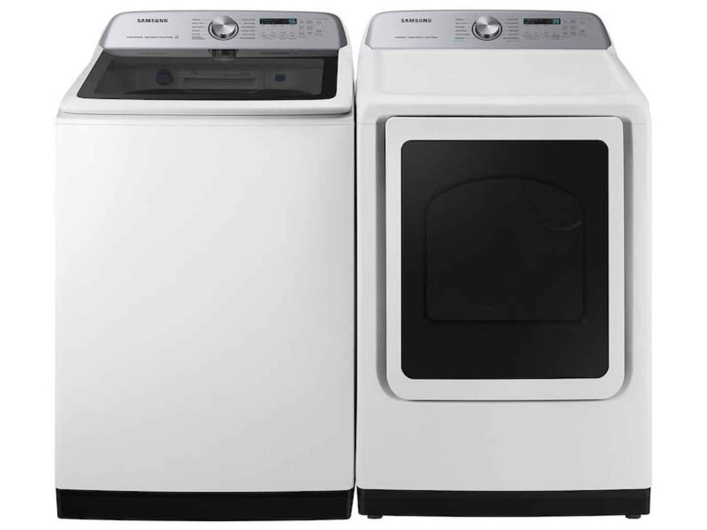 SAMSUNG 7.4 CF SMART ELECTRIC DRYER W STEAM SANITIZE+ - DVE52A5500W-KT
