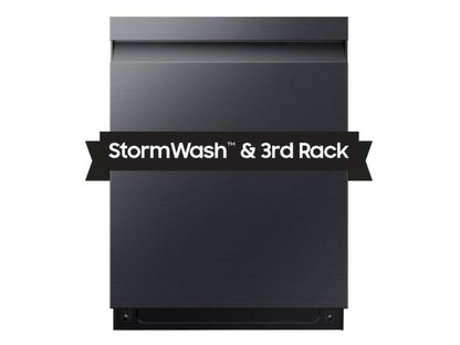 SAMSUNG AutoRelease Smart 46dBA Dishwasher with StormWash(TM) in Matte Black Steel - DW80CG5450MT-KT