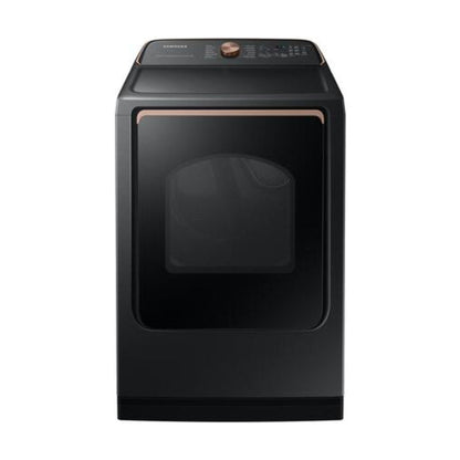 SAMSUNG 7.4 CF SMART ELECTRIC DRYER W STEAM SANITIZE+ AND SENSOR DRY - DVE55A7700V-KT