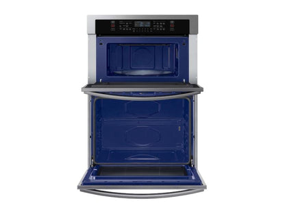 SAMSUNG NQ70T5511DS 30" Smart Microwave Combination Wall Oven in Stainless Steel - NQ70T5511DS-KT