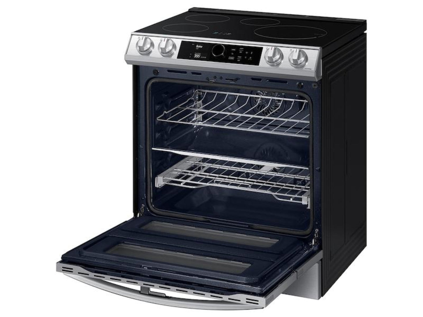 Samsung - NE63T8951SS - 6.3 cf induction slide-in w/ Flex Duo™, Smart Dial & Air Fry - NE63T8951SS - 6.3 cf induction slide-in w/ Flex Duo™, Smart Dial & Air Fry - NE63T8951SS-KT
