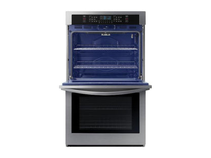 SAMSUNG 30" Smart Double Wall Oven in Stainless Steel - NV51T5511DS-KT
