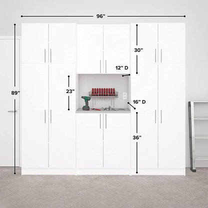 Prepac Elite 6 Piece Storage Set I - Available in 2 Colors - BRSX-1018-6M