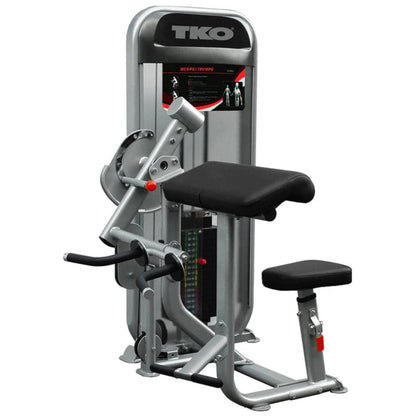TKO Strength Dual Bicep/Tricep Cable Machine - 8803