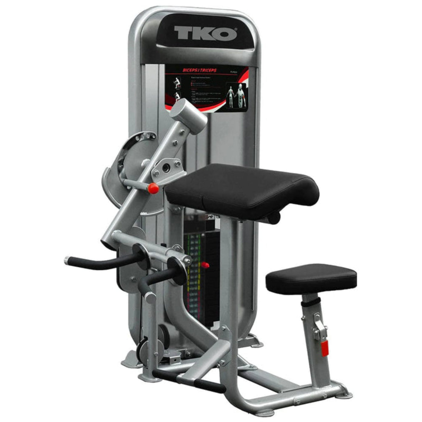 TKO Strength Dual Bicep/Tricep Cable Machine - 8803
