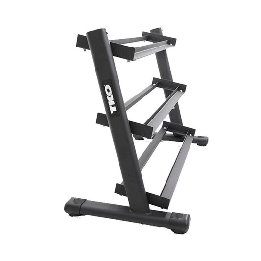 TKO Strength 3-Tier Rail Dumbbell Rack - 6230-B