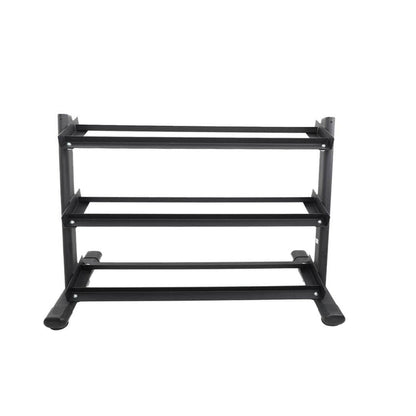 TKO Strength 3-Tier Rail Dumbbell Rack - 6230-B